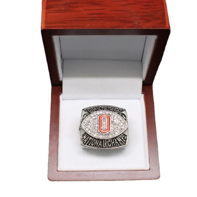 NCAA 2002 Ohio State University Buckeye national championship alloy Anniversary Gift Ring