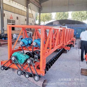 Pavimentadora con 6 rodillos desmontables, pavimentadora de rodillos para puentes suspendidos, pavimentadora vibratoria de suelo para carreteras, estructura reforzada - Product Image 3