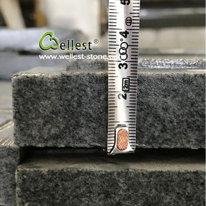 Dalles de pavés en <span class=keywords><strong>granit</strong></span> gris clair de Chine à bas prix, dalles de pavés extérieurs en pierre naturelle, dalles antidérapantes en pierre brute - Product Image 6