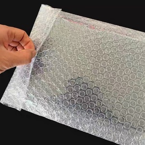 Sacs à bulles auto-adhésifs transparents, pochettes individuelles à bulles avec adhésif pour l'expédition, l'emballage, le stockage, le déménagement - Product Image 2