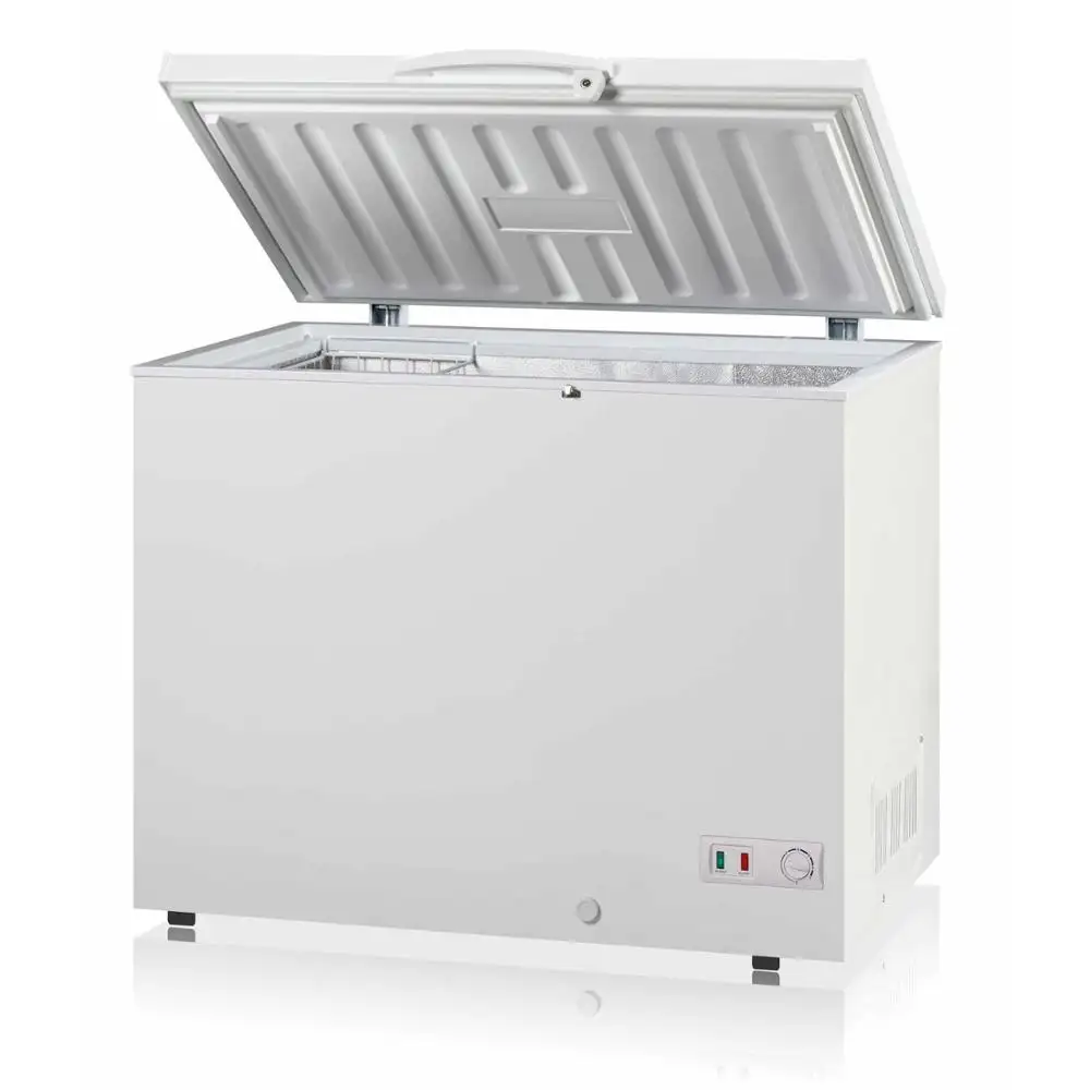 Refrigerador congelador de 12 voltios con batería, congelador Solar con adaptador AC DC