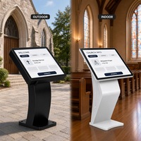 Kiosco de Información Inteligente para Interiores y Exteriores, Tótem con Pantalla Táctil, Tótem Interactivo Táctil LCD, Kiosco Digital con Pantalla