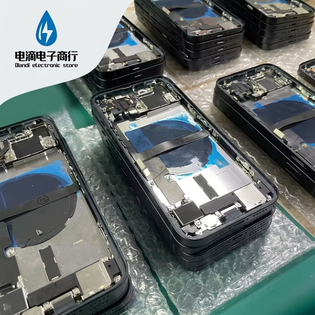Diandi for iPhone 11 Back Glass Cover Rear Housing Replacement Battery Case Repair Parts With Big Camera Hole