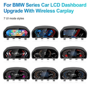 Navihua <b>Auto</b> Dashboard Gauge Headunit Speed <b>Meter</b> Dashboard <b>Auto</b> <b>Meter</b> for BMW 5 6 7 X3 X4 X5 X6 F10 F12 F25 F26 F15 - Product Image 3