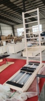 Échelle coulissante bidirectionnelle réglable en bois d'érable pour lit, équipement de fitness et de Pilates, double glissière, directement de l'usine