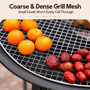 Mesa con Cubierta de Doble Uso, Estufa Integrada de Doble Capa, Práctica y Conveniente para Hervir Té, Asar a la Parrilla, Cocinar en Olla Caliente y Calentar Comida - Product Image 5