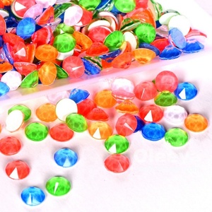 OLeeya Factory Wholesale 8 Big 8 Small 2088 Rhinestones Christmas Crystal Gemstone Decorative Neon Rhinestone Nails - Product Image 1