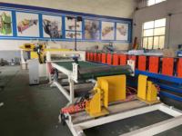 Linea di Produzione Automatica per Taglio di Bobine d'Acciaio per Tetti con Cambio e PLC