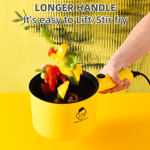 Mini Pot à soupe antiadhésif avec Logo personnalisé, Pot à soupe à une ou deux couches, cuisson électrique - Product Image 2