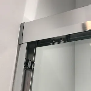 Nuovi prodotti porta doccia porta doccia in alluminio porta scorrevole in vetro per bagno