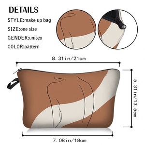 BSCI Factory <b>Makeup</b> <b>Case</b> Small Cosmetic Zipper Bag Waterproof for Purse Mini Women Cute Traveling Accessories Pouch - Product Image 2