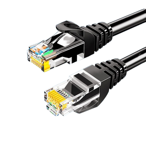 定制以太网网络电缆 RJ45 连接器 Cat5e Cat6 跳线，适用于工业和商业应用 - Product Image 4