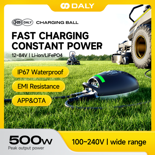 DALY Portable 42V Lithium Battery Charger Smart Customized for Electric Vehicle Scooter & Industrial Use