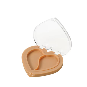 Tim Nhựa mỹ phẩm Eyeshadow bao bì 2 màu Blush tim nhìn trang điểm trường hợp - Product Image 3