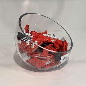 Tazón <span class=keywords><strong>de</strong></span> corte <span class=keywords><strong>de</strong></span> inglete transparente Jarrón <span class=keywords><strong>de</strong></span> vidrio <span class=keywords><strong>Caja</strong></span> <span class=keywords><strong>de</strong></span> alimentación <span class=keywords><strong>de</strong></span> medio corte Florero <span class=keywords><strong>de</strong></span> vidrio inclinable sin soporte - Product Image 5