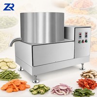Centrifugale saladebladgroente- en fruitdroger, ontwaterings- en dehydratiemachine, voor gefrituurd voedsel, aardappelchips en frieten.