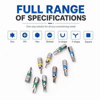 Embout industriel en acier S2 en forme de U U4 U6 25 mm chromé antirouille magnétique de sécurité à changement rapide pour outil électrique DIY OEM