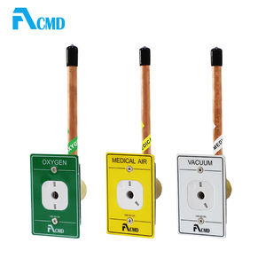 Prises de gaz hospitalières Ohmeda American Standard, sonde de sortie de gaz médical 90 ° / 180 ° Tuyau en cuivre, 90 ° DISS,90 ° Agnai - Product Image 1