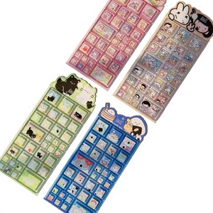 Autocollants 3D gonflés écologiques à motif animalier pour coque de téléphone, papier de transfert thermique découpé, vernissage UV - Product Image 1