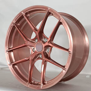 ล้อแม็กซ์สีโรสโกลด์ ขนาด 22 24 26 นิ้ว 5 รู 120  ล้อแม็กซ์สีโรสโกลด์ 18 นิ้ว สำหรับรถ Jaguar I-<span class=keywords><strong>Pace</strong></span> - Product Image 6