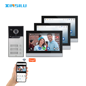 XINSILU 1080P 10 pouces moniteur Poe système d'<span class=keywords><strong>interphone</strong></span> vidéo Smartphone contrôlé vidéo sonnette <span class=keywords><strong>RJ45</strong></span> Port connexion pour la sécurité - Product Image 1
