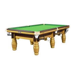 Table de billard de haute qualité en bois massif de 9 pieds, style chinois, <span class=keywords><strong>8</strong></span> boules, 3 coussins - Product Image 2