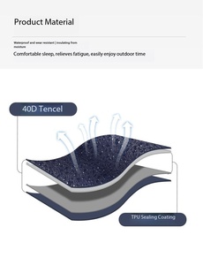 Colchón Inflable Impermeable para Camping, Colchoneta Portátil para Dormir al Aire Libre, Cojín de Aire Ultraligero, Colchón de <span class=keywords><strong>Viaje</strong></span> Inflable - Product Image 3