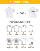 Camisetas de Hombre de Alta Calidad con Logotipo Personalizado, 100% Algodón Grueso, Camisetas de Moda de Lujo con Estampado y Bordado, Uniformes de Grupo para Hombre