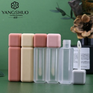 Ống đựng son bóng vuông mờ, trống, 5ml, giá sỉ, in logo tùy chỉnh, mẫu mới 2024, bao bì mỹ phẩm - Product Image 5