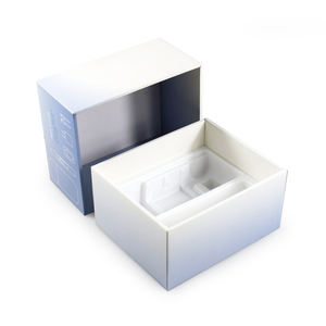 กล่องกระดาษคราฟท์สำหรับผลิตภัณฑ์อิเล็กทรอนิกส์สามารถปรับแต่งได้หลากหลายรูปแบบโฟลเดอร์ฟอยล์สีทอง - Product Image 3