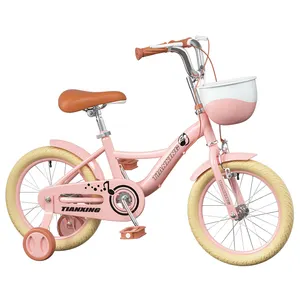 High steel frame kids girls cycle 12 14 16 18 inch children bicycle New Model Unique Bike pink purple Baby Girl Cycle for child