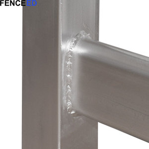 Galvanize Fence Horse, 3 Rails Post und Rail White Galvanize Horse Farm Zaun, White Galvanize Horse Fence - Product Image 4