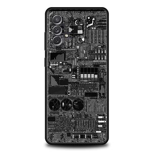 Funda de teléfono con placa de circuito interior para <span class=keywords><strong>Samsung</strong></span> A51 <span class=keywords><strong>A71</strong></span> A21S A12 A11 A31 A52 A41 A32 A23 A33 A53 A73 A03S A13 5G - Product Image 2