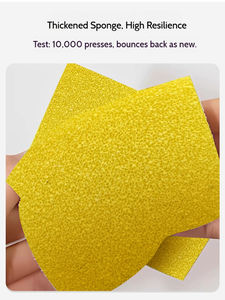 Éponge de lavage de chaussures en silicone de qualité industrielle, coussin de friction puissant pour les accessoires d'équipement de blanchisserie - Product Image 4