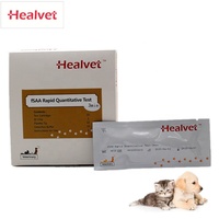 Cartouches de test rapide Healvet Vet Feline FSAA Immune, kit de diagnostic in vitro pour chat