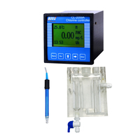 Modèle économique CL-2059A de Boqu Compteur de chlore résiduel en ligne Installation de cellules à débit de concentration élevée/faible avec contrôle de relais
