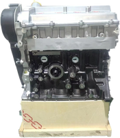 Motor SQR472WF Motor de bloque largo Sqr472wf Sqr472wb Sqr472WD Cilindro completo para Chery Karry Yoyo Yoki