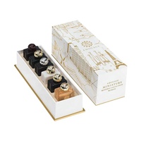 Boîtes à parfum en papier de petite taille, faites à la main, de haute qualité, structure rigide, fermeture magnétique, rembourrage intérieur en EVA, protection personnalisable