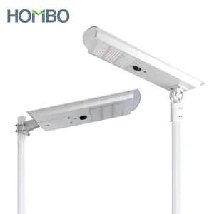HOMBOIp65防水屋外太陽エネルギー照明統合200W300WオールインワンLED街路灯