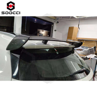 Aileron arrière double en fibre de carbone X156 GLA45 pour Mercedes-Benz Classe GLA AMG GLA45 - Surface époxy polie haute brillance, usinage CNC 3D