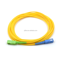 Simplex G657A1 kabel Patch serat optik, kabel 2.0mm 3.0mm kualitas tinggi dengan SC/APC-SC/UPC untuk jaringan GSM GPRS POE 4G 3G