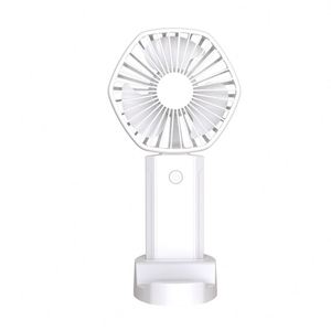 Wholesale Customization Refrigeration <b>Usb</b> Handheld Portable <b>Mini</b> Rechargeable Hand Held Standing <b>Fan</b> - Product Image 1