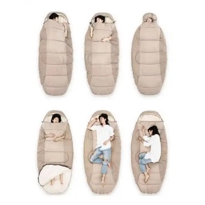 Sac de couchage en polyester pour adulte, personnalisé, pour le camping en plein air par temps froid, échantillon gratuit - Product Image 3
