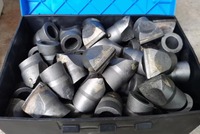 Foret de forage rocheux dur BR3 / Dents en carbure pour alésoir HDD / Dents de tarière de forage soudées pour baril de carottage de plateforme de forage