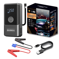 Chargeur de batterie de voiture à courant de crête portable 3000A avec pompe à air et lumière démarreur de saut multifonction