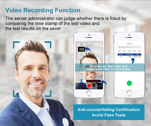 Medidor de álcool digital de parede, portátil, testador de nível de álcool, bafômetro - Product Image 4
