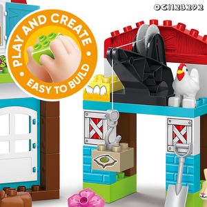 Set di 73 Pezzi per Costruire Modelli di Animali da Fattoria, Blocchi da Costruzione con Cavalli, Giocattolo per Bambini - Product Image 4