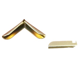 Suministro de fábrica Esquina de <span class=keywords><strong>metal</strong></span> de 25x25x2,0mm para cubierta de libro - Product Image 1