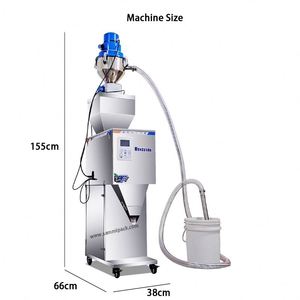 Máquina Inteligente de Llenado de Arroz de Alta Precisión con Succión Automática de Acero Inoxidable para Botellas y Bolsas con Tolva de Alimentación - Product Image 5