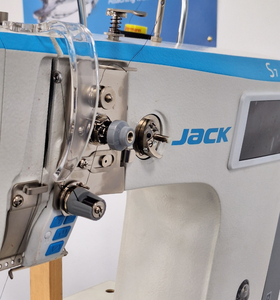 Máquina <span class=keywords><strong>de</strong></span> coser industrial Jack S7 <span class=keywords><strong>de</strong></span> arrastre por rodillos, computarizada, <span class=keywords><strong>de</strong></span> puntada <span class=keywords><strong>de</strong></span> seguridad - Product Image 5